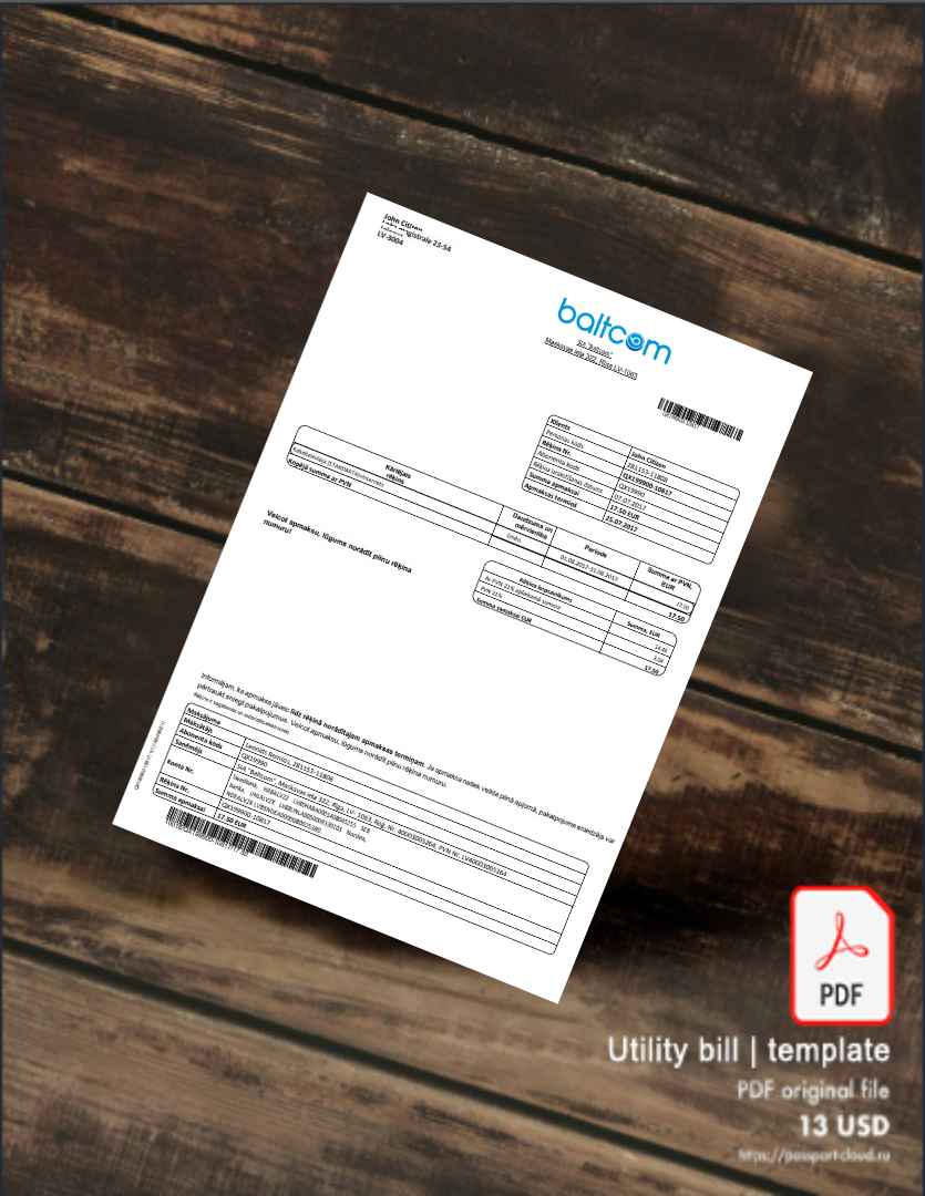 Utility bill | Albanian Power | Albania